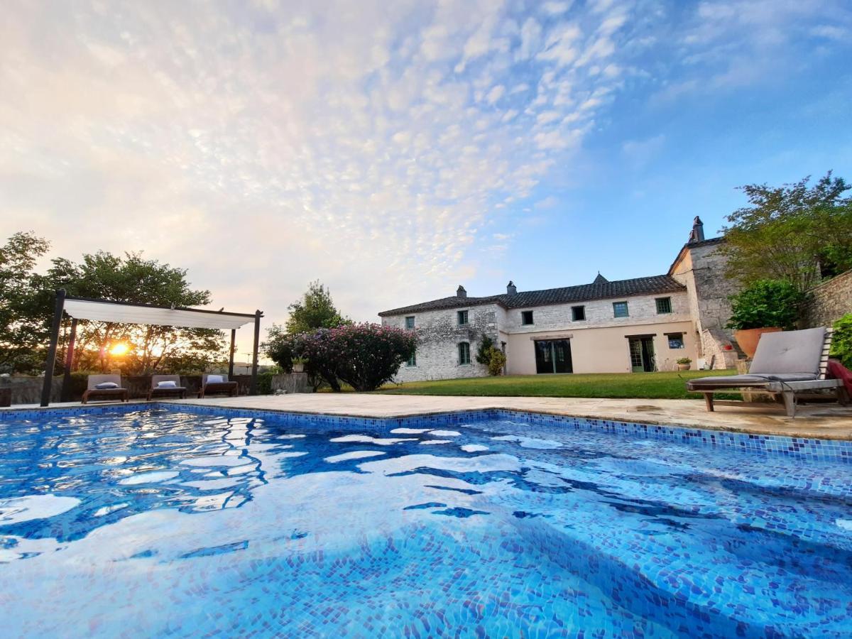 Manoir Le Moulinal47 - Vue Panoramique Hotel Courbiac ภายนอก รูปภาพ