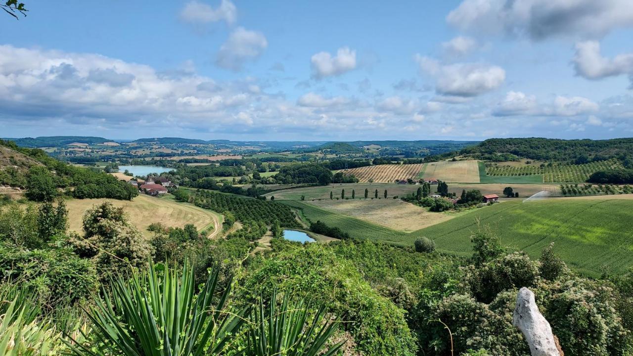 Manoir Le Moulinal47 - Vue Panoramique Hotel Courbiac ภายนอก รูปภาพ