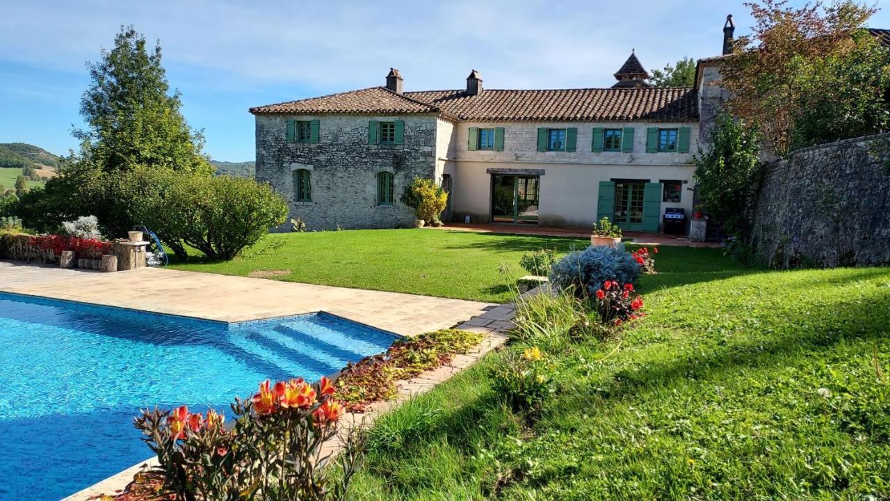 Manoir Le Moulinal47 - Vue Panoramique Hotel Courbiac ภายนอก รูปภาพ
