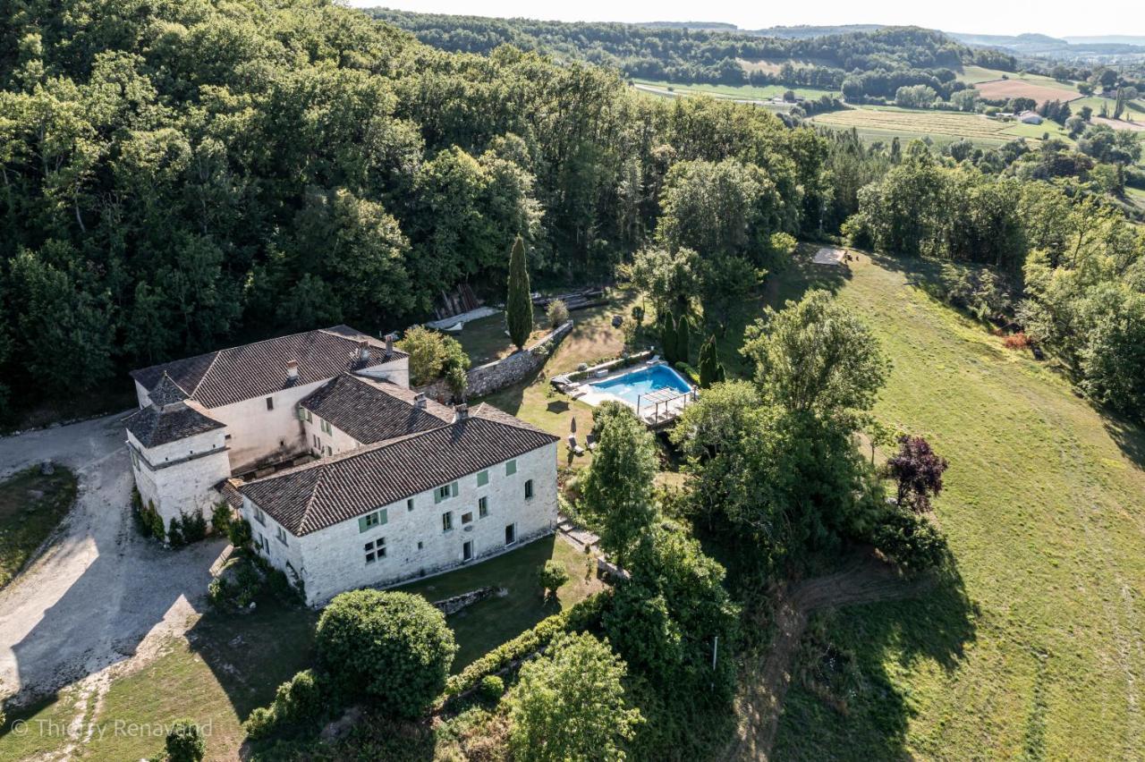 Manoir Le Moulinal47 - Vue Panoramique Hotel Courbiac ภายนอก รูปภาพ